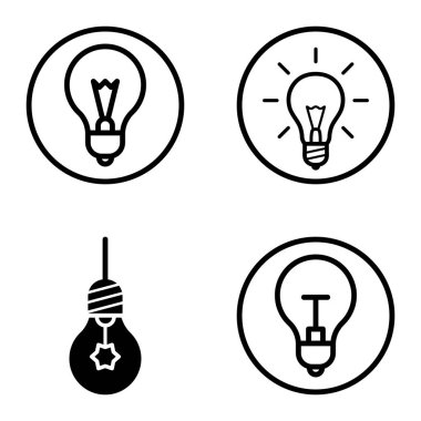 Ampuller 1-3 Düz Simge Seti Beyaz Arkaplanda İzole Edildi