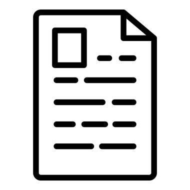 Belge Dosyası Doküman İşletmesi Düz Simgesi Beyaz Arkaplanda İzole Edildi