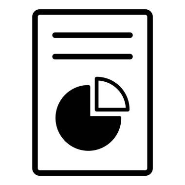 Belge Dosyası Doküman İşletmesi Düz Simgesi Beyaz Arkaplanda İzole Edildi