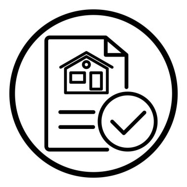 Çember Küre Ampul Belgesi Belge Simgesi Beyaz Arkaplan Düz Simgesinde İzole Edildi Beyaz Arkaplanda İzole Edildi