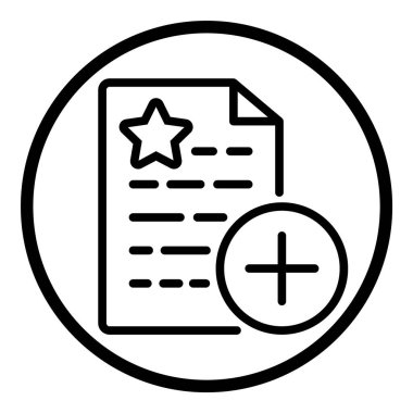 Çember Küre Ampul Belgesi Belge Simgesi Beyaz Arkaplan Düz Simgesinde İzole Edildi Beyaz Arkaplanda İzole Edildi