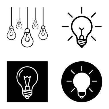 Ampuller 1-3 Düz Simge Seti Beyaz Arkaplanda İzole Edildi