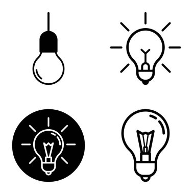 Ampuller 1-3 Düz Simge Seti Beyaz Arkaplanda İzole Edildi