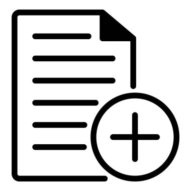 Belge Dosyası Doküman İşletmesi Düz Simgesi Beyaz Arkaplanda İzole Edildi