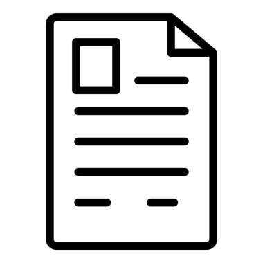 Belge Dosyası Doküman İşletmesi Düz Simgesi Beyaz Arkaplanda İzole Edildi