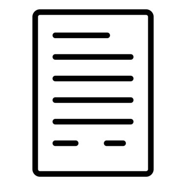 Belge Dosyası Doküman İşletmesi Düz Simgesi Beyaz Arkaplanda İzole Edildi