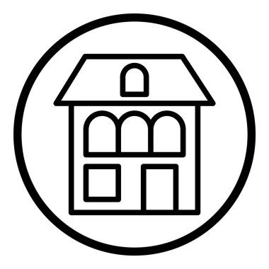 Çember Küre Ampul Belgesi Belge Simgesi Beyaz Arkaplan Düz Simgesinde İzole Edildi Beyaz Arkaplanda İzole Edildi