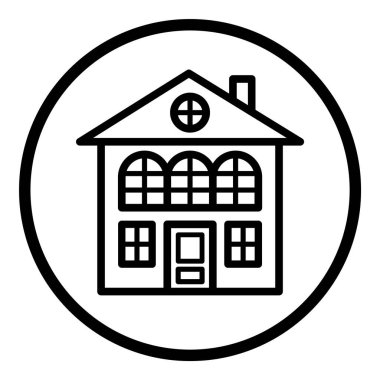 Çember Küre Ampul Belgesi Belge Simgesi Beyaz Arkaplan Düz Simgesinde İzole Edildi Beyaz Arkaplanda İzole Edildi