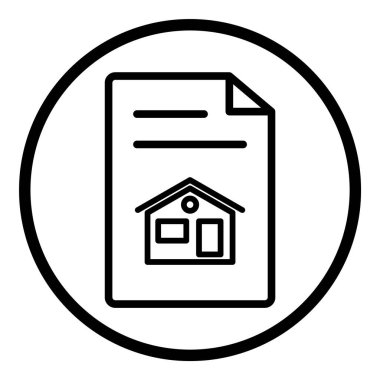 Çember Küre Ampul Belgesi Belge Simgesi Beyaz Arkaplan Düz Simgesinde İzole Edildi Beyaz Arkaplanda İzole Edildi