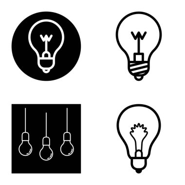 Ampuller 1-3 Düz Simge Seti Beyaz Arkaplanda İzole Edildi