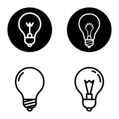 Ampuller 1-3 Düz Simge Seti Beyaz Arkaplanda İzole Edildi