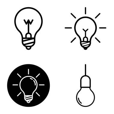 Ampuller 1-3 Düz Simge Seti Beyaz Arkaplanda İzole Edildi