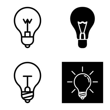 Ampuller 1-3 Düz Simge Seti Beyaz Arkaplanda İzole Edildi
