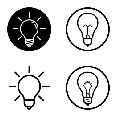 Ampuller 1-3 Düz Simge Seti Beyaz Arkaplanda İzole Edildi