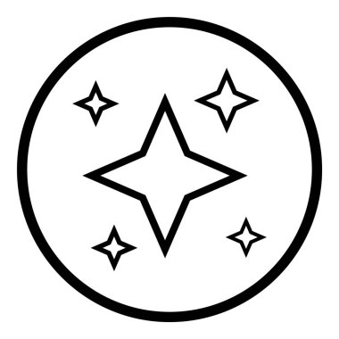 Çember Küre Ampul Belgesi Düz Simgesi Beyaz Arkaplanda İzole Edildi