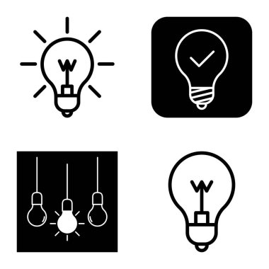 Ampuller 1-3 Düz Simge Seti Beyaz Arkaplanda İzole Edildi