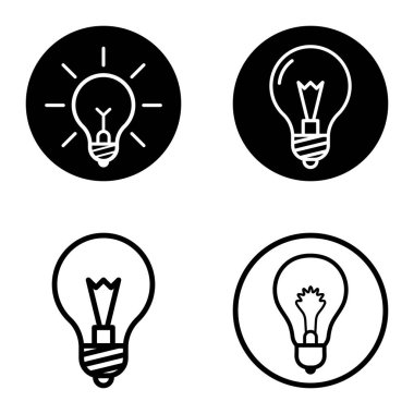 Ampuller 1-3 Düz Simge Seti Beyaz Arkaplanda İzole Edildi