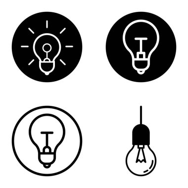 Ampuller 1-3 Düz Simge Seti Beyaz Arkaplanda İzole Edildi