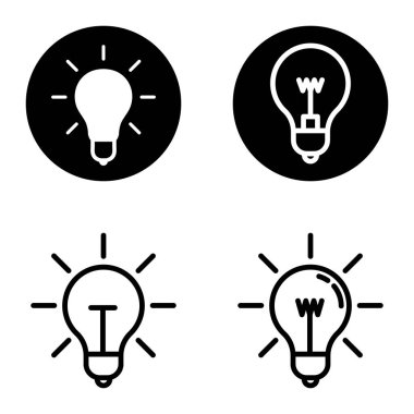 Ampuller 1-3 Düz Simge Seti Beyaz Arkaplanda İzole Edildi