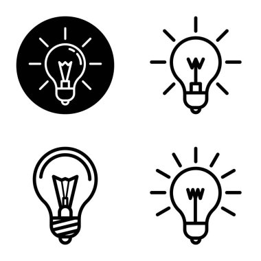 Ampuller 1-3 Düz Simge Seti Beyaz Arkaplanda İzole Edildi