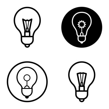 Ampuller 1-3 Düz Simge Seti Beyaz Arkaplanda İzole Edildi