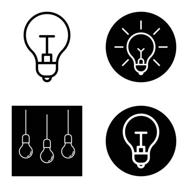 Ampuller 1-3 Düz Simge Seti Beyaz Arkaplanda İzole Edildi