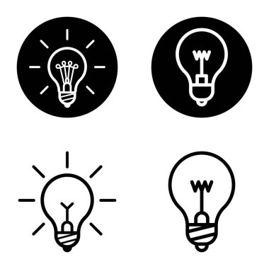 Ampuller 1-3 Düz Simge Seti Beyaz Arkaplanda İzole Edildi