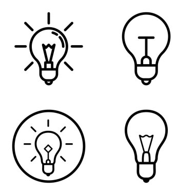 Ampuller 1-3 Düz Simge Seti Beyaz Arkaplanda İzole Edildi