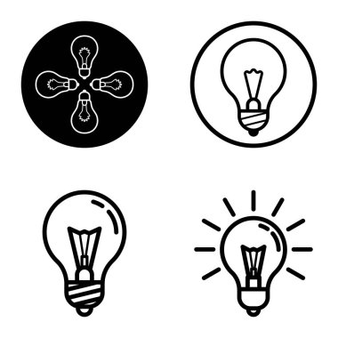 Ampuller 1-3 Düz Simge Seti Beyaz Arkaplanda İzole Edildi