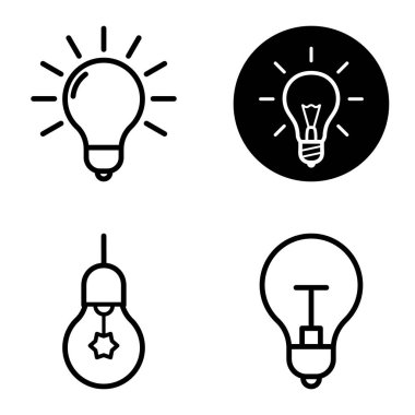 Ampuller 1-3 Düz Simge Seti Beyaz Arkaplanda İzole Edildi