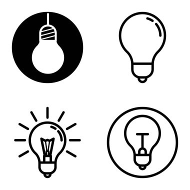 Ampuller 1-3 Düz Simge Seti Beyaz Arkaplanda İzole Edildi