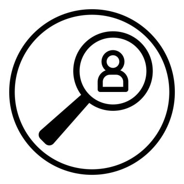 Çember Küre Ampul Belgesi Düz Simgesi Beyaz Arkaplanda İzole Edildi