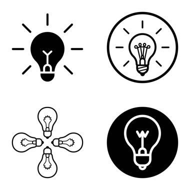 Ampuller 1-3 Düz Simge Seti Beyaz Arkaplanda İzole Edildi