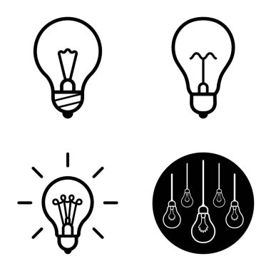 Ampuller 1-3 Düz Simge Seti Beyaz Arkaplanda İzole Edildi