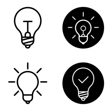 Ampuller 1-3 Düz Simge Seti Beyaz Arkaplanda İzole Edildi