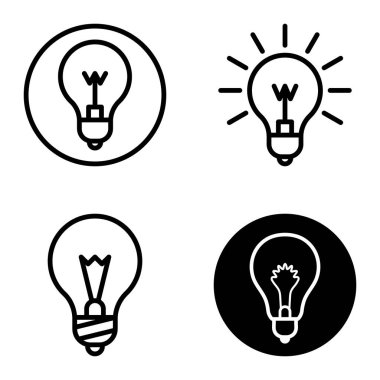 Ampuller 1-3 Düz Simge Seti Beyaz Arkaplanda İzole Edildi