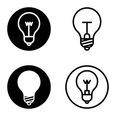 Ampuller 1-3 Düz Simge Seti Beyaz Arkaplanda İzole Edildi