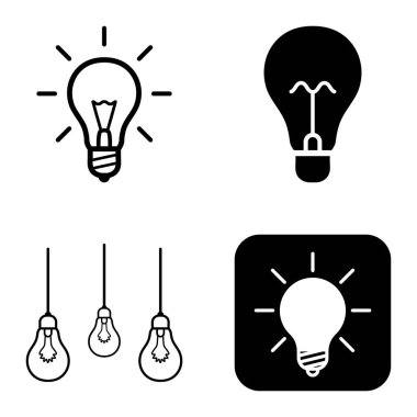 Ampuller 1-3 Düz Simge Seti Beyaz Arkaplanda İzole Edildi
