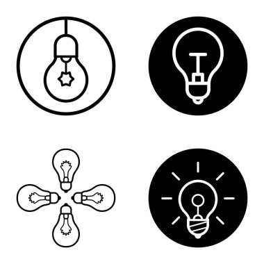 Ampuller 1-3 Düz Simge Seti Beyaz Arkaplanda İzole Edildi