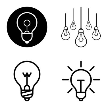 Ampuller 1-3 Düz Simge Seti Beyaz Arkaplanda İzole Edildi