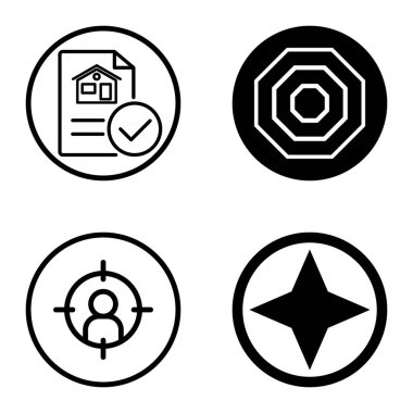 Daireler 1-2 Düz Simge Seti Beyaz Arkaplanda İzole Edildi