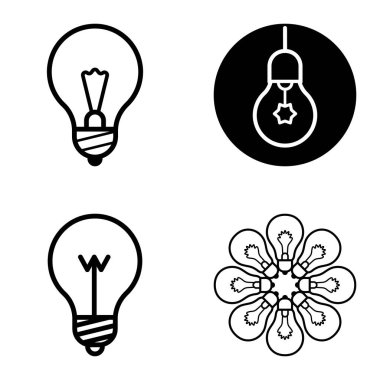 Ampuller 1-3 Düz Simge Seti Beyaz Arkaplanda İzole Edildi