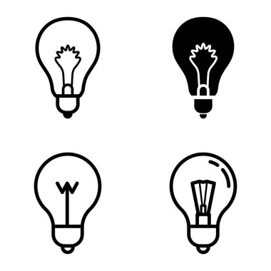 Ampuller 1-3 Düz Simge Seti Beyaz Arkaplanda İzole Edildi