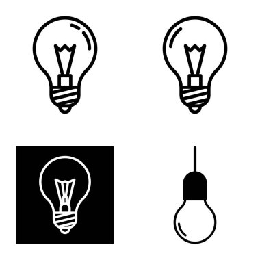 Ampuller 1-3 Düz Simge Seti Beyaz Arkaplanda İzole Edildi
