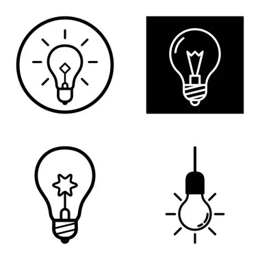 Ampuller 1-3 Düz Simge Seti Beyaz Arkaplanda İzole Edildi