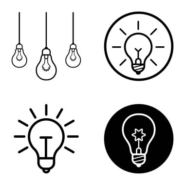Ampuller 1-3 Düz Simge Seti Beyaz Arkaplanda İzole Edildi