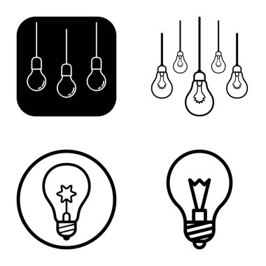 Ampuller 1-3 Düz Simge Seti Beyaz Arkaplanda İzole Edildi