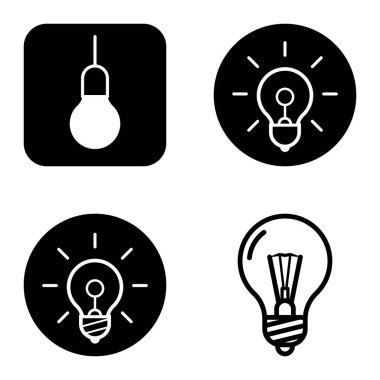 Ampuller 1-3 Düz Simge Seti Beyaz Arkaplanda İzole Edildi