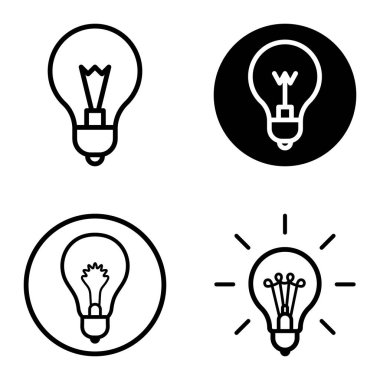 Ampuller 1-3 Düz Simge Seti Beyaz Arkaplanda İzole Edildi