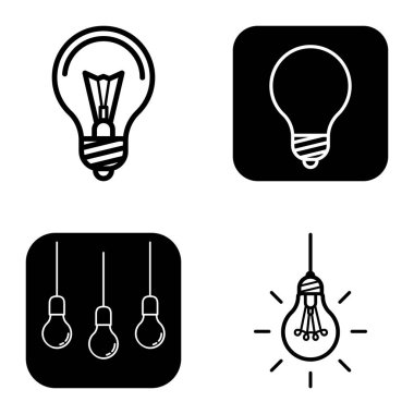 Ampuller 1-3 Düz Simge Seti Beyaz Arkaplanda İzole Edildi